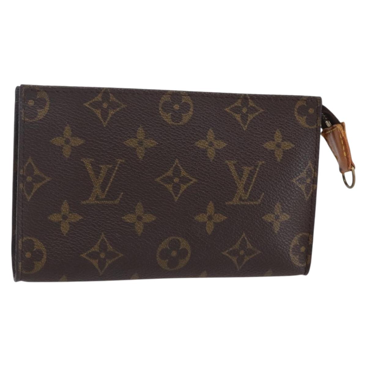 LOUIS VUITTON Monogram Bucket PM Accessory Pouch LV Auth 149209