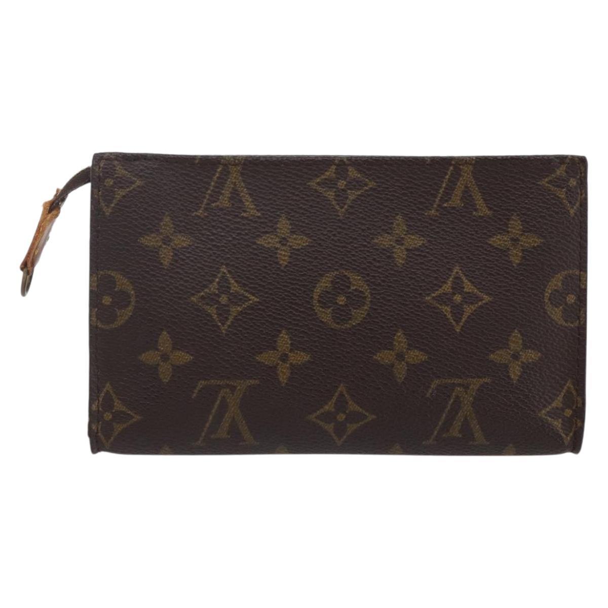 LOUIS VUITTON Monogram Bucket PM Accessory Pouch LV Auth 149209