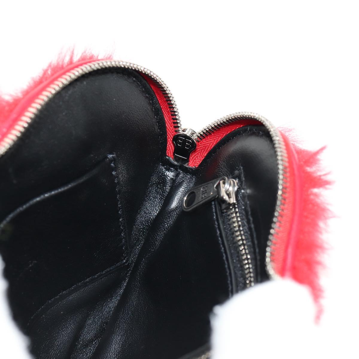BALENCIAGA Shoulder Bag Fur Rainbow 677903 Auth 149218SM