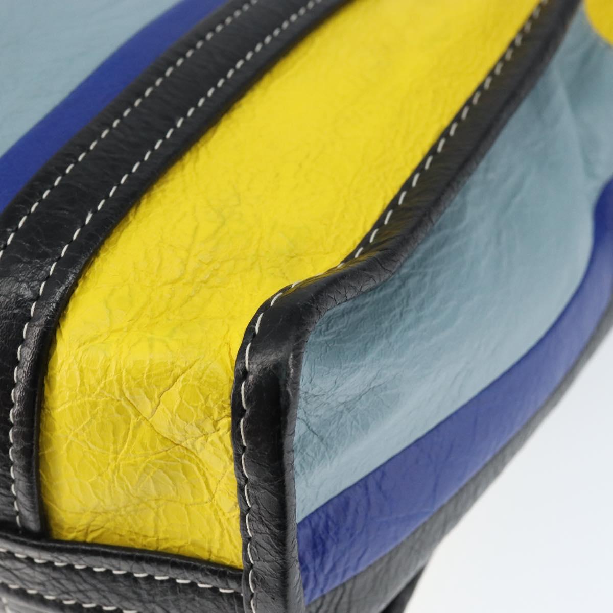 BALENCIAGA Bazaar Shopper XS Bag Leather 2way Multicolor 513989 Auth 149219