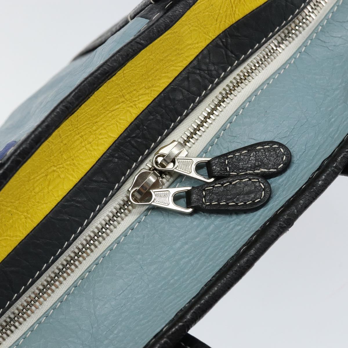 BALENCIAGA Bazaar Shopper XS Bag Leather 2way Multicolor 513989 Auth 149219