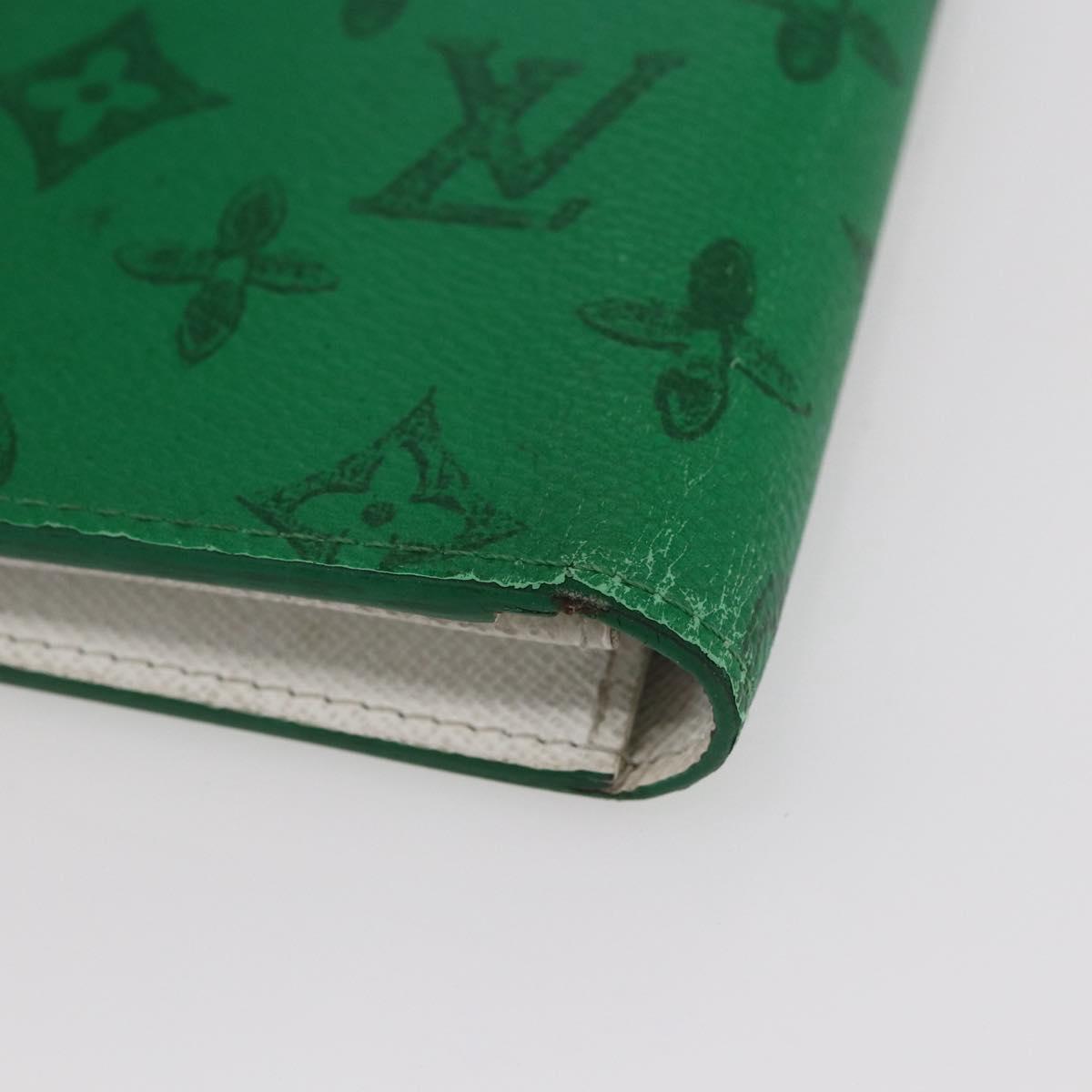 LOUIS VUITTON Monogram Everyday Portefeuille Brazza Green M80801 LV Auth 149234