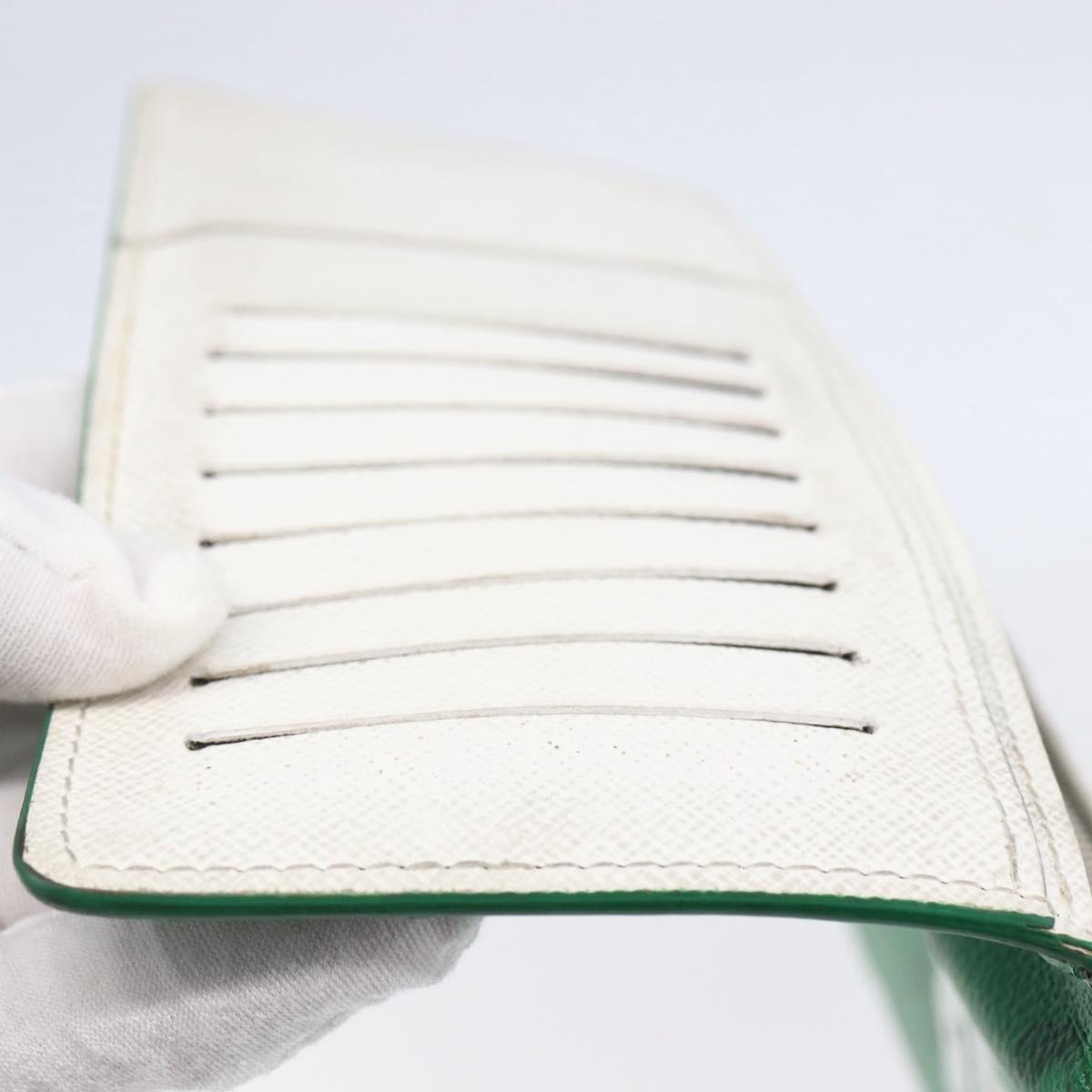 LOUIS VUITTON Monogram Everyday Portefeuille Brazza Green M80801 LV Auth 149234