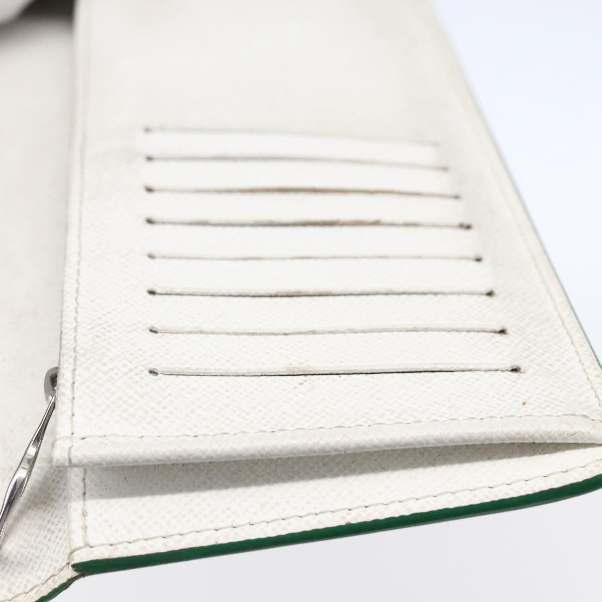 LOUIS VUITTON Monogram Everyday Portefeuille Brazza Green M80801 LV Auth 149234