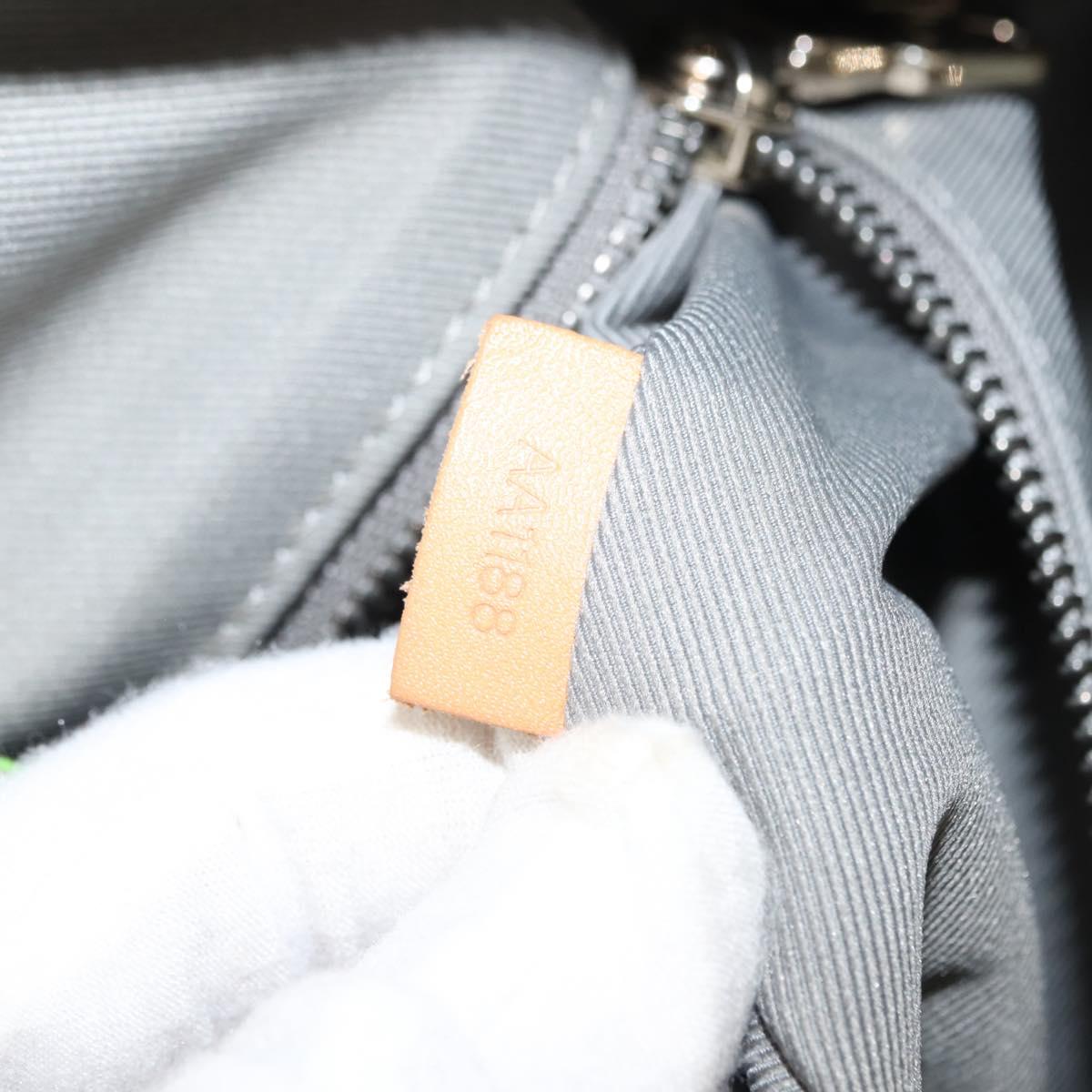 LOUIS VUITTON Monogram Titanium Keepall Bandouliere 50 Bag M43886 LV Auth 149235