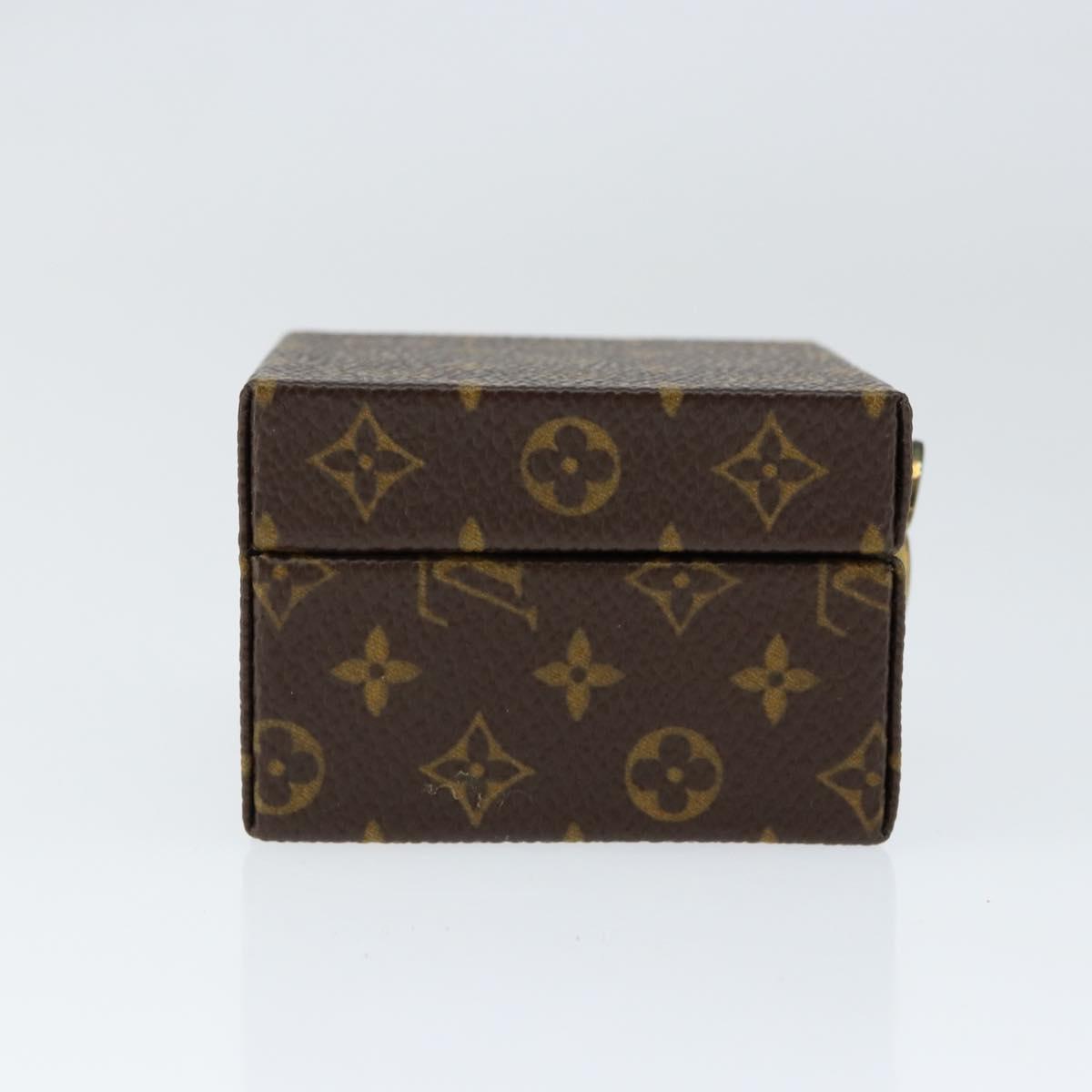 LOUIS VUITTON Monogram Jewelry case Jewelry Box LV Auth 149239