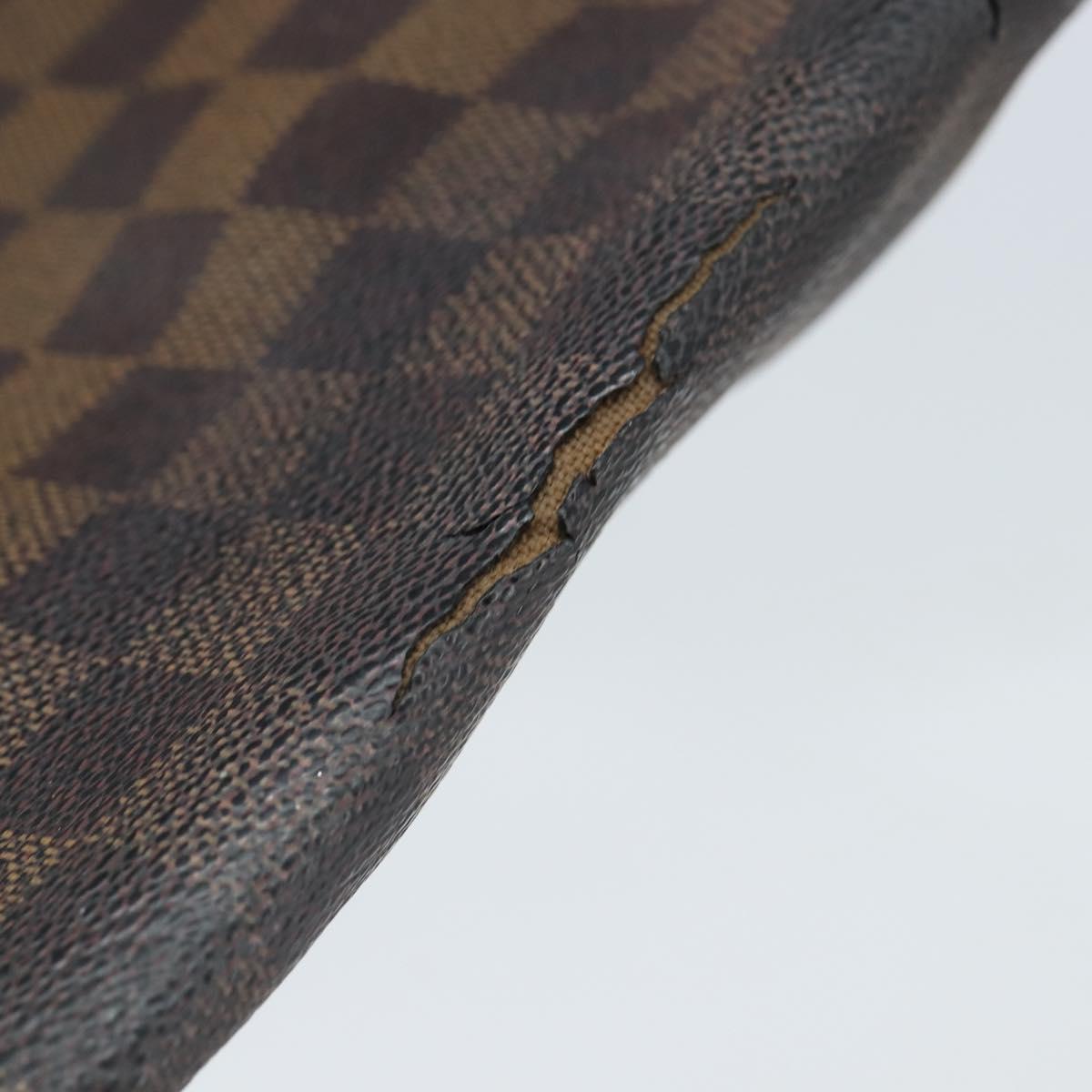 LOUIS VUITTON Damier Ebene Musette Salsa Long Shoulder Bag N51300 LV Auth 149276