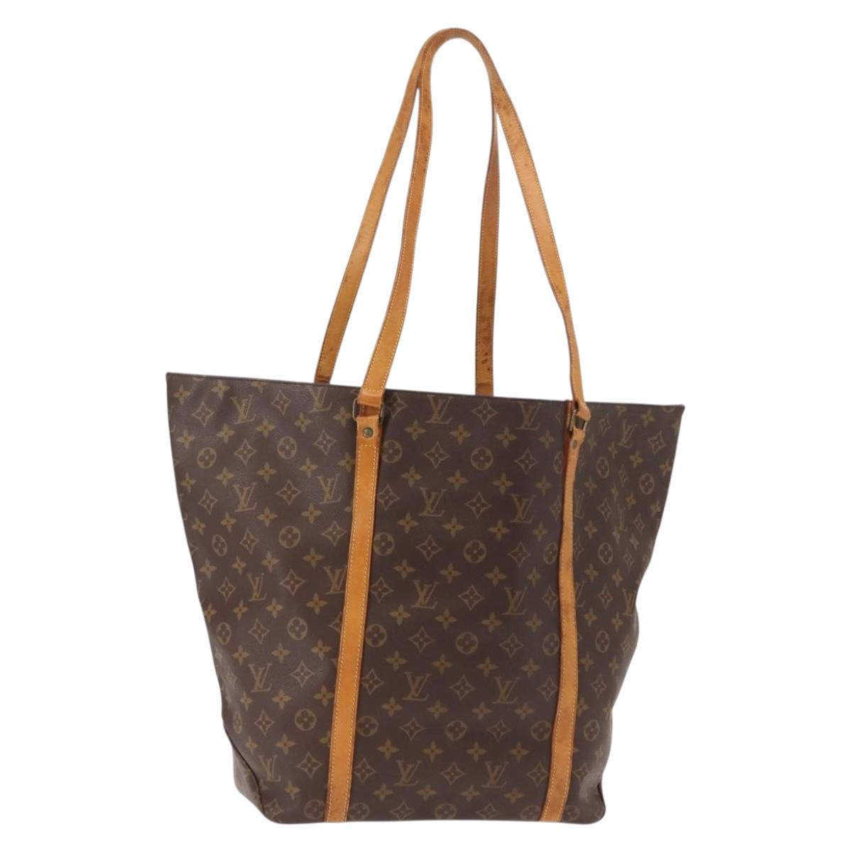 LOUIS VUITTON Monogram Sac Shopping GM Tote Bag M51110 LV Auth 149282