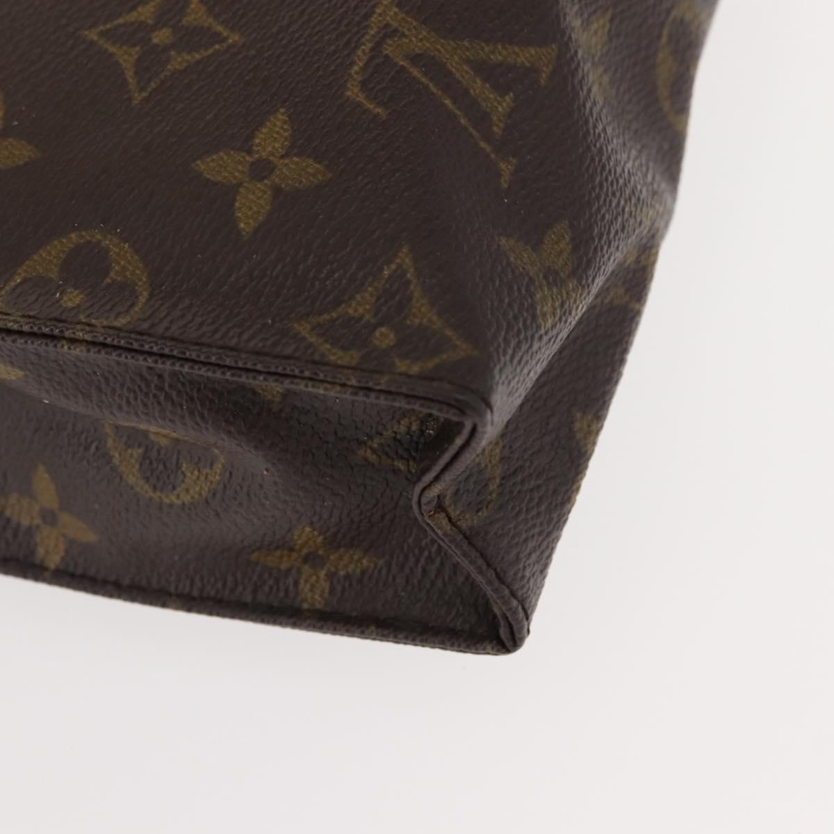 LOUIS VUITTON Monogram Poche Toilette 26 Pouch M47542 LV Auth 149284