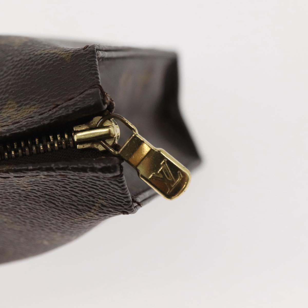 LOUIS VUITTON Monogram Poche Toilette 26 Pouch M47542 LV Auth 149284