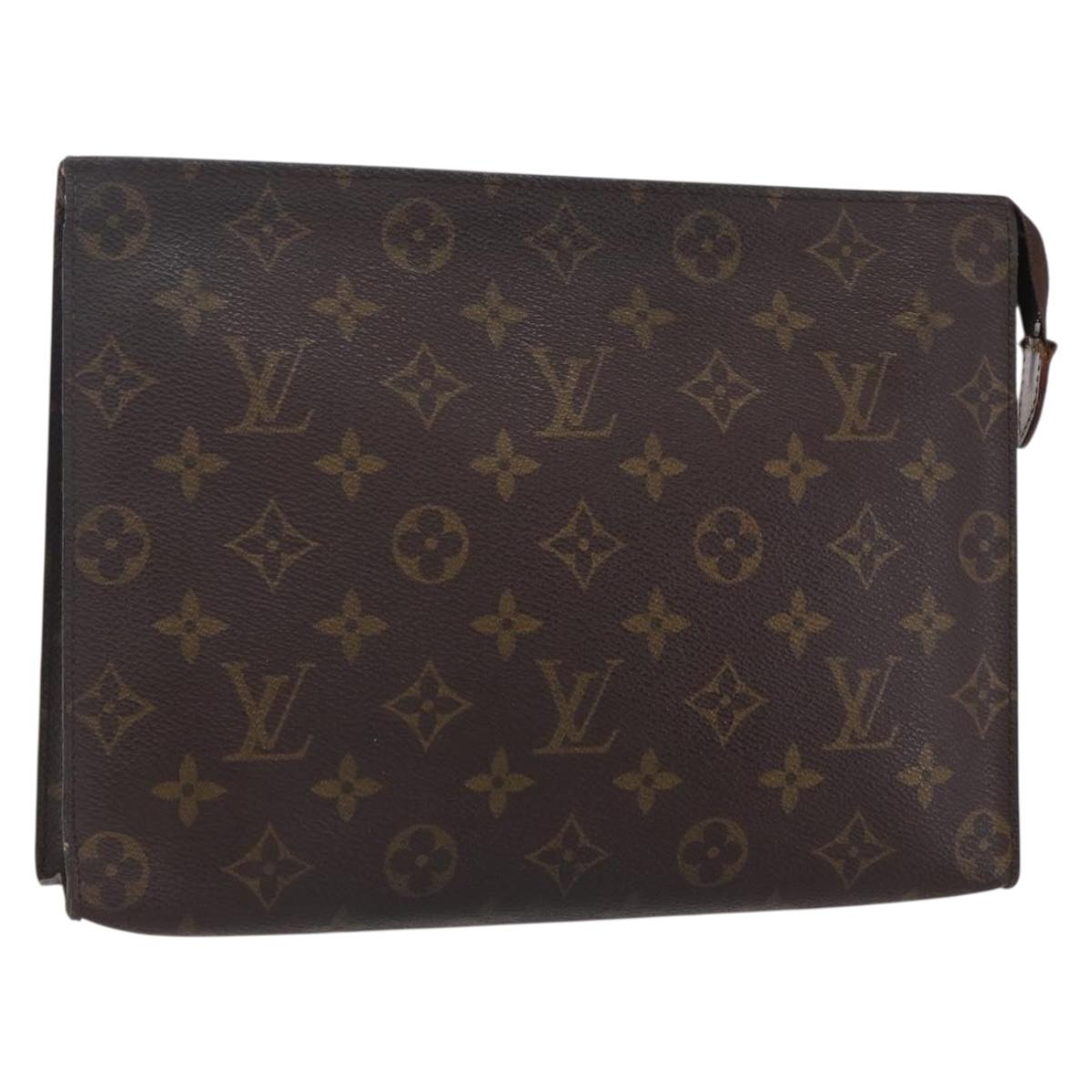 LOUIS VUITTON Monogram Poche Toilette 26 Pouch M47542 LV Auth 149285
