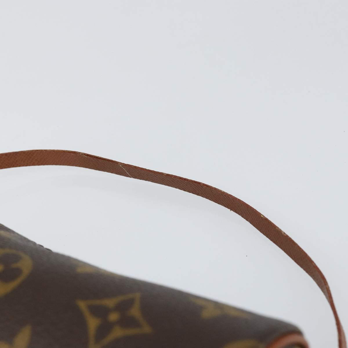 LOUIS VUITTON Monogram Papillon Pouch LV Auth 149286