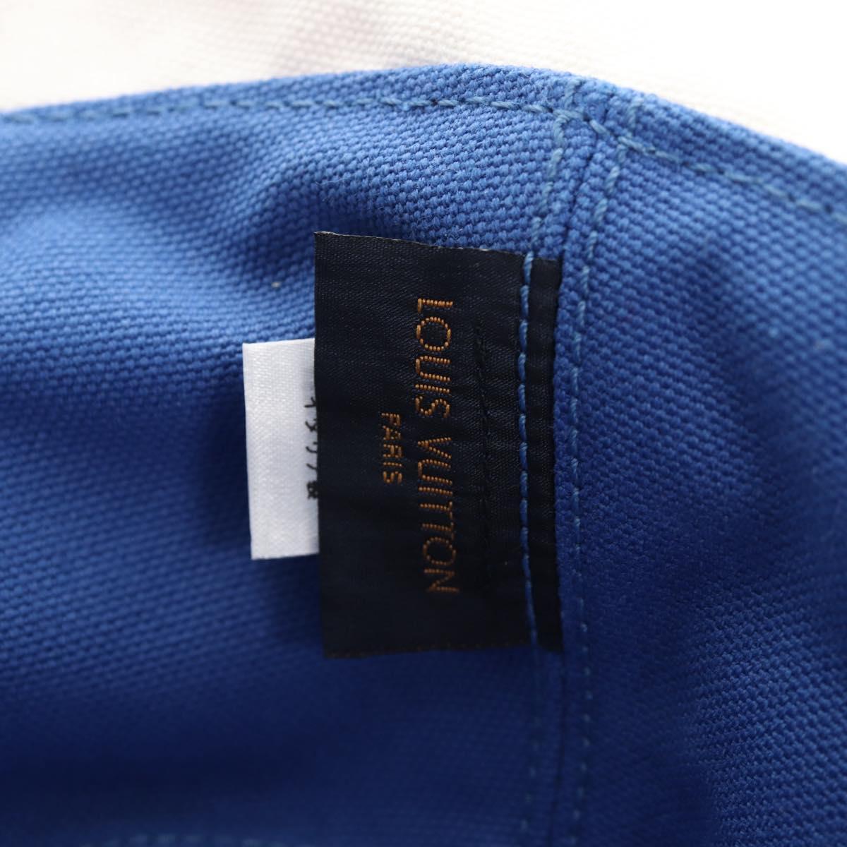 LOUIS VUITTON Bone Color Panel Hat Canvas Multicolor MP2736 LV Auth 149292M