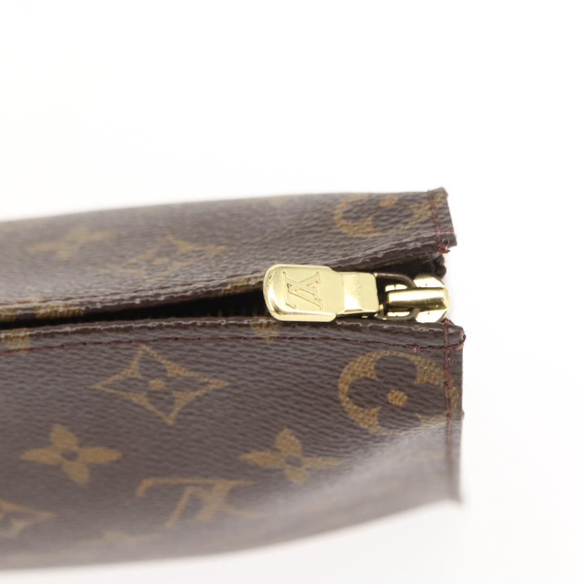 LOUIS VUITTON Monogram Poche Toilette 26 Pouch M47542 LV Auth 149305