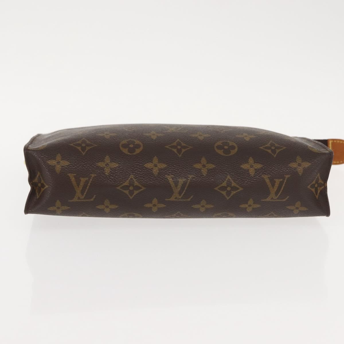 LOUIS VUITTON Monogram Poche Toilette 26 Pouch M47542 LV Auth 149305