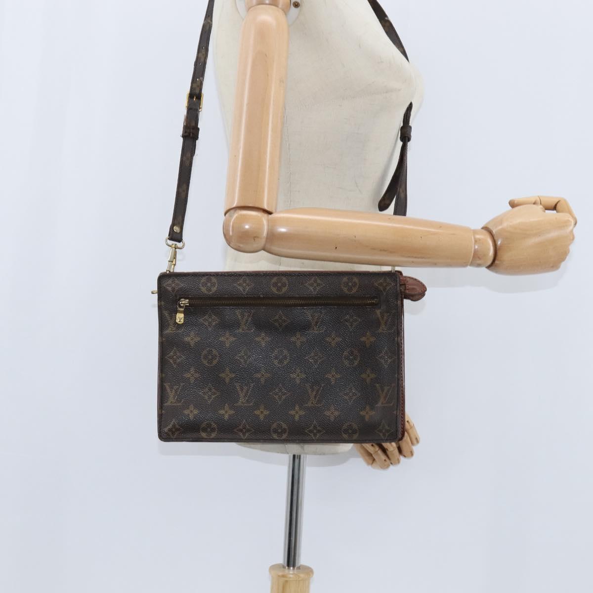 LOUIS VUITTON Monogram Angian Shoulder Bag M51205 LV Auth 149320