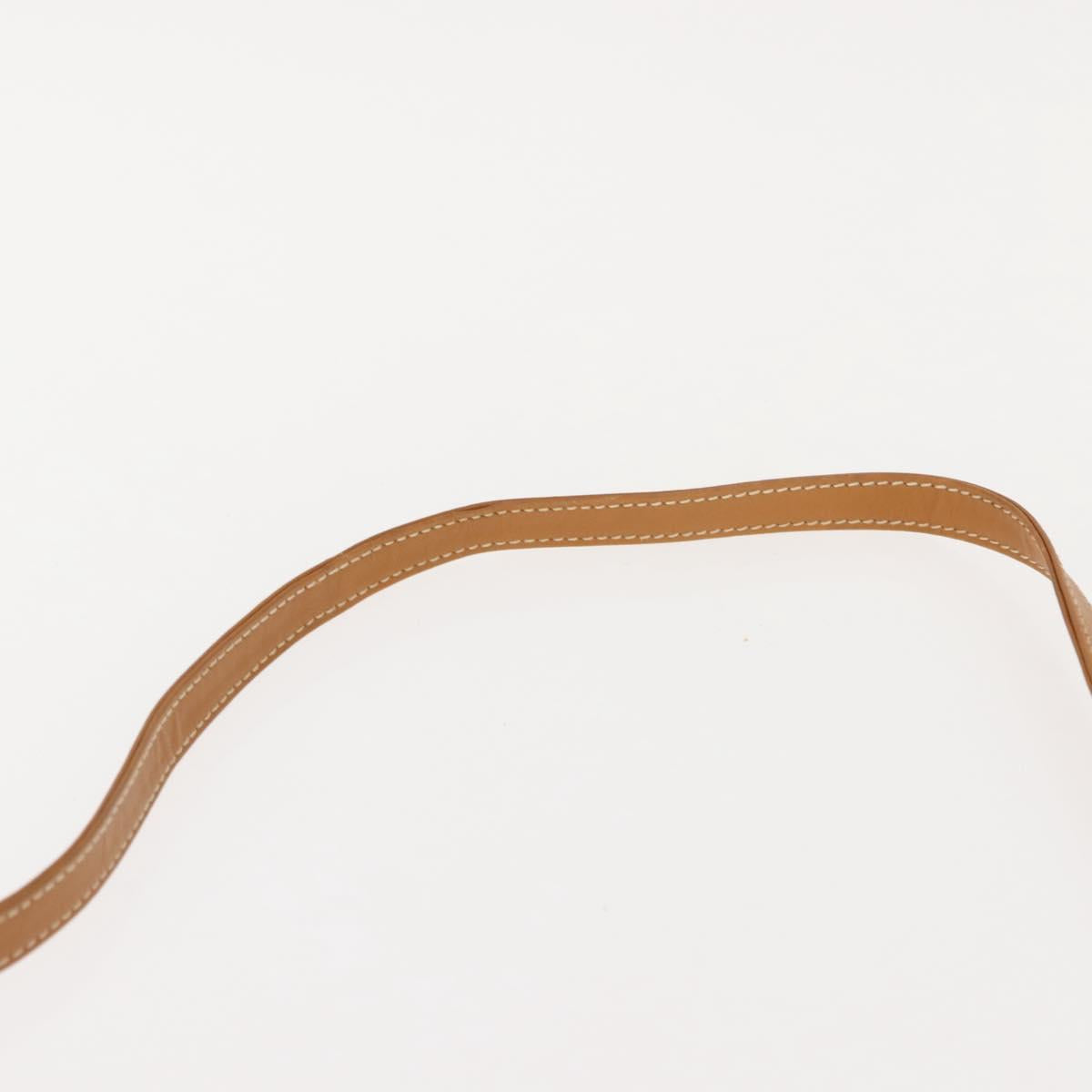 GUCCI Micro GG Supreme Shoulder Bag PVC Beige Gold 004 106 0146 Auth 149323