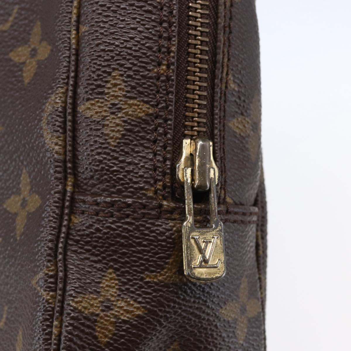 LOUIS VUITTON Monogram Trousse Toilette 23 Clutch Bag M47524 LV Auth 149328