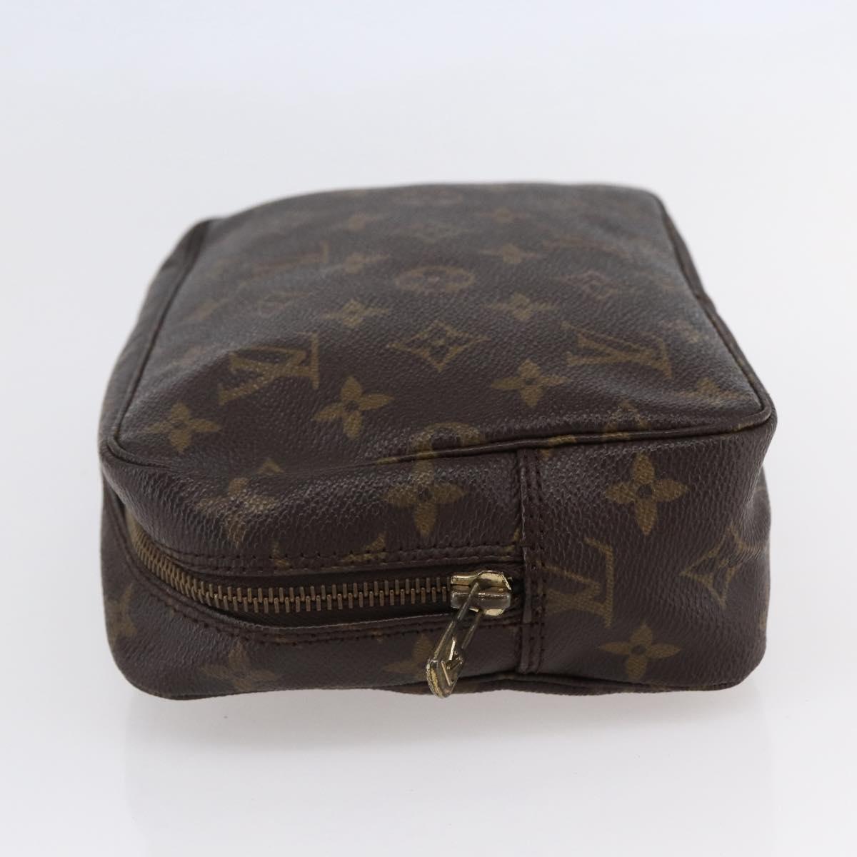 LOUIS VUITTON Monogram Trousse Toilette 23 Clutch Bag M47524 LV Auth 149328
