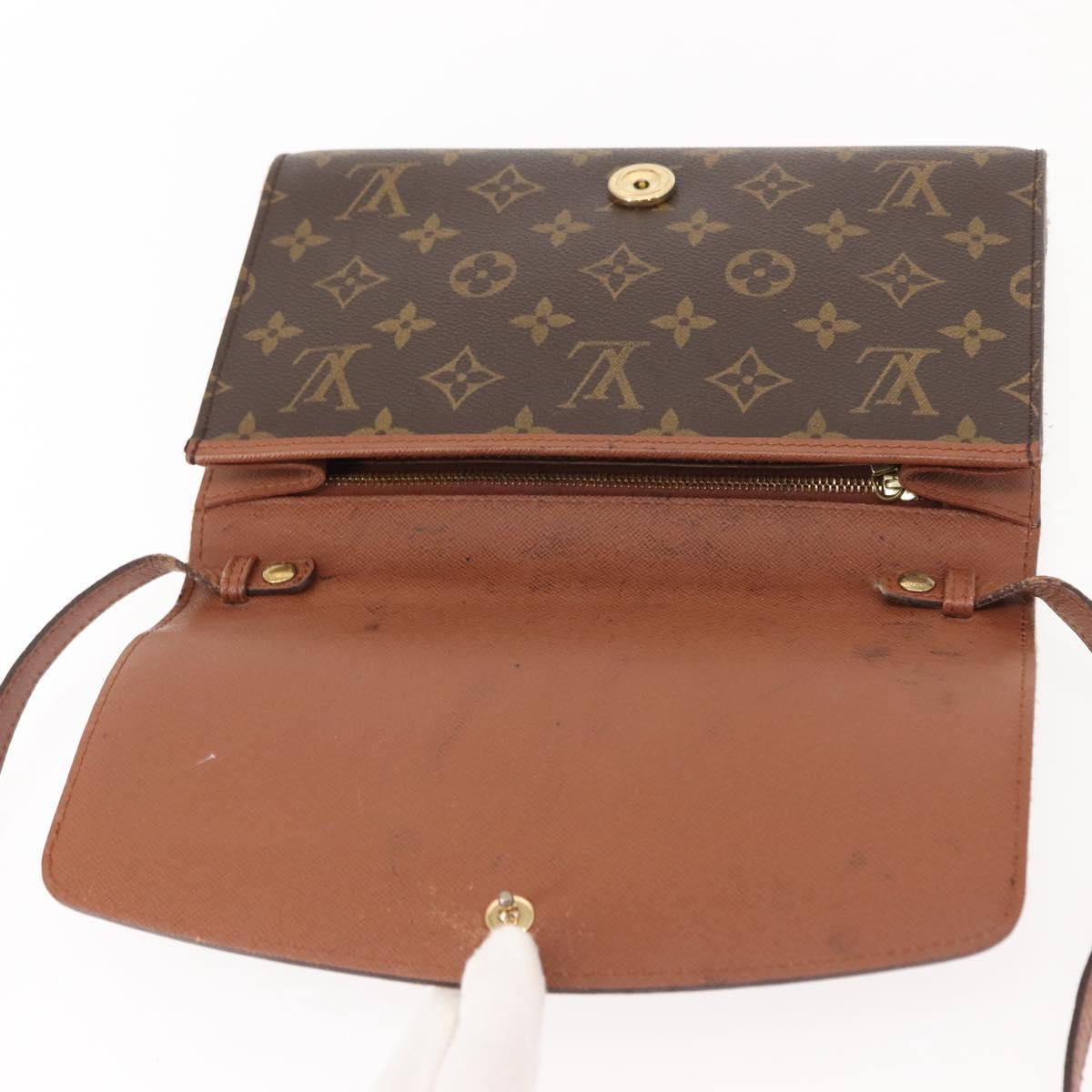 LOUIS VUITTON Monogram Bordeaux 24 Shoulder Bag M51798 LV Auth 149342