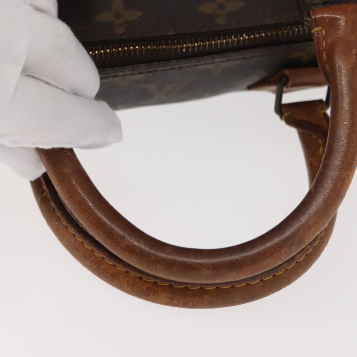 LOUIS VUITTON Monogram Speedy 40 Hand Bag M41522 LV Auth 149343