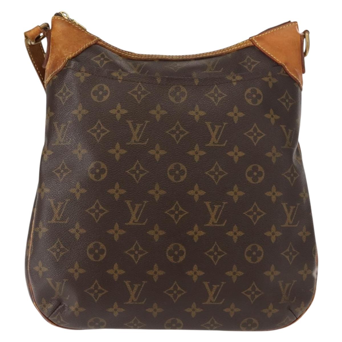LOUIS VUITTON Monogram Odeon MM Shoulder Bag M56389 LV Auth 149347
