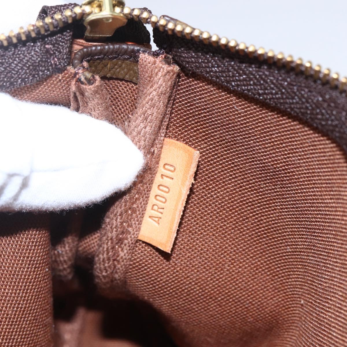 LOUIS VUITTON Monogram Pochette Accessoires Pouch M51980 LV Auth 149358