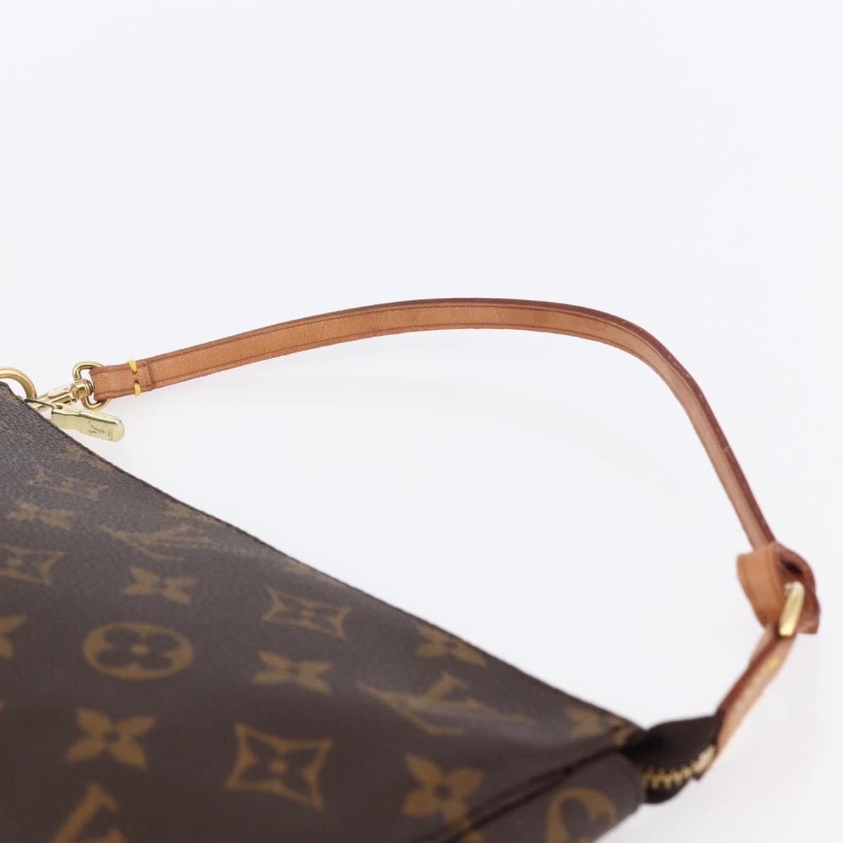 LOUIS VUITTON Monogram Pochette Accessoires Pouch M51980 LV Auth 149358