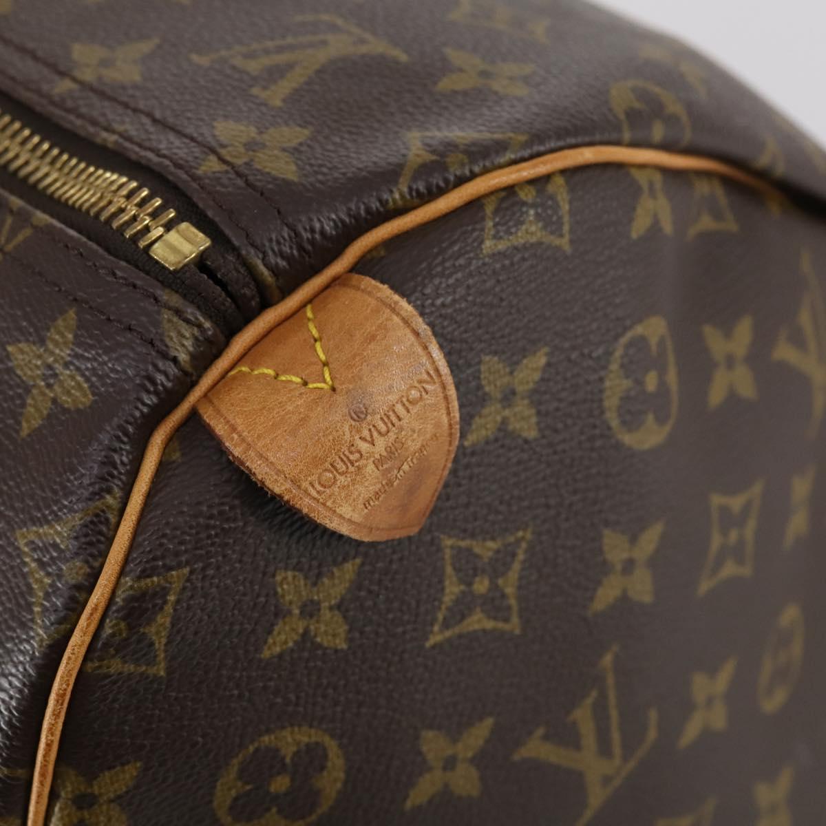 LOUIS VUITTON Monogram Keepall 55 Boston Bag M41424 LV Auth 149370