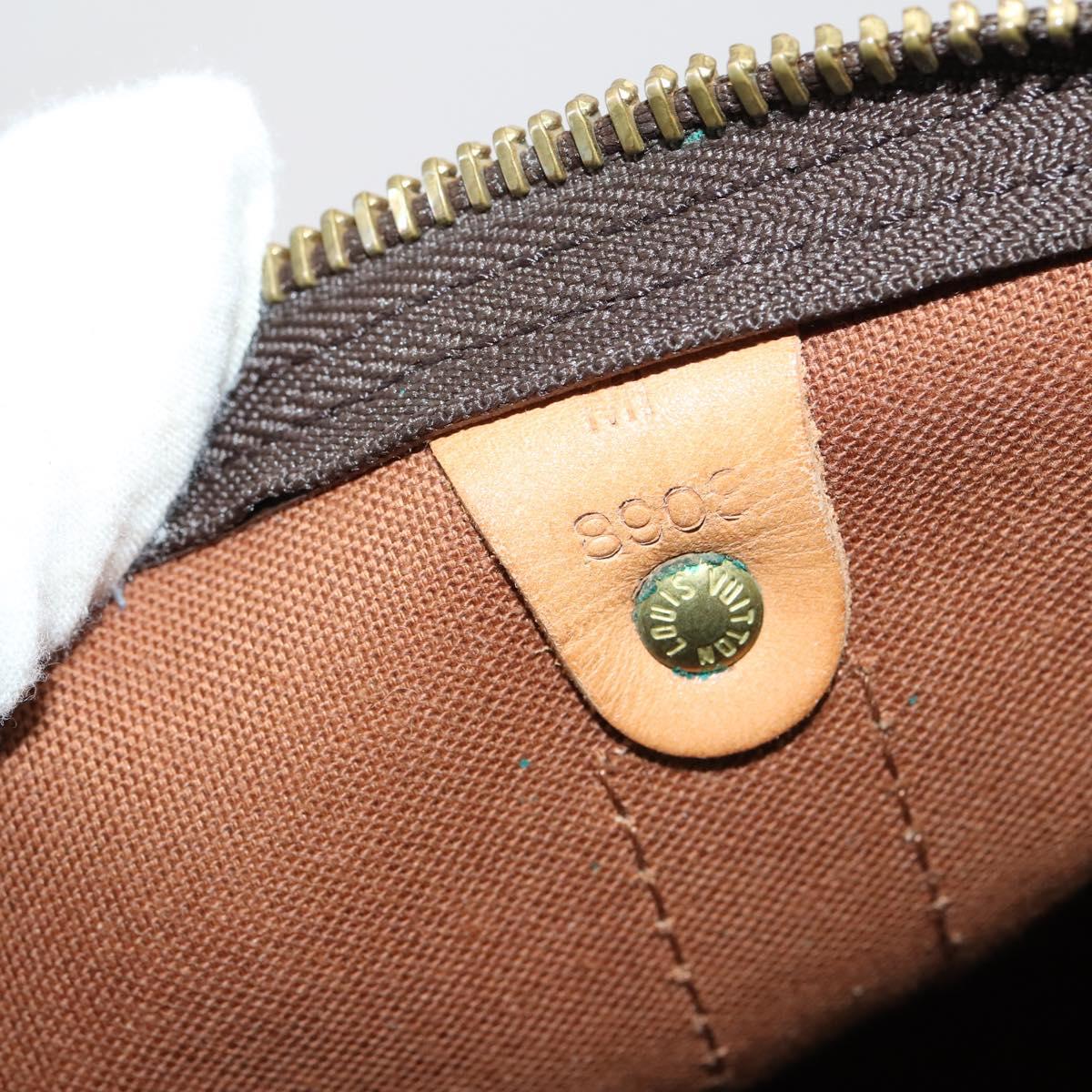 LOUIS VUITTON Monogram Keepall 55 Boston Bag M41424 LV Auth 149370