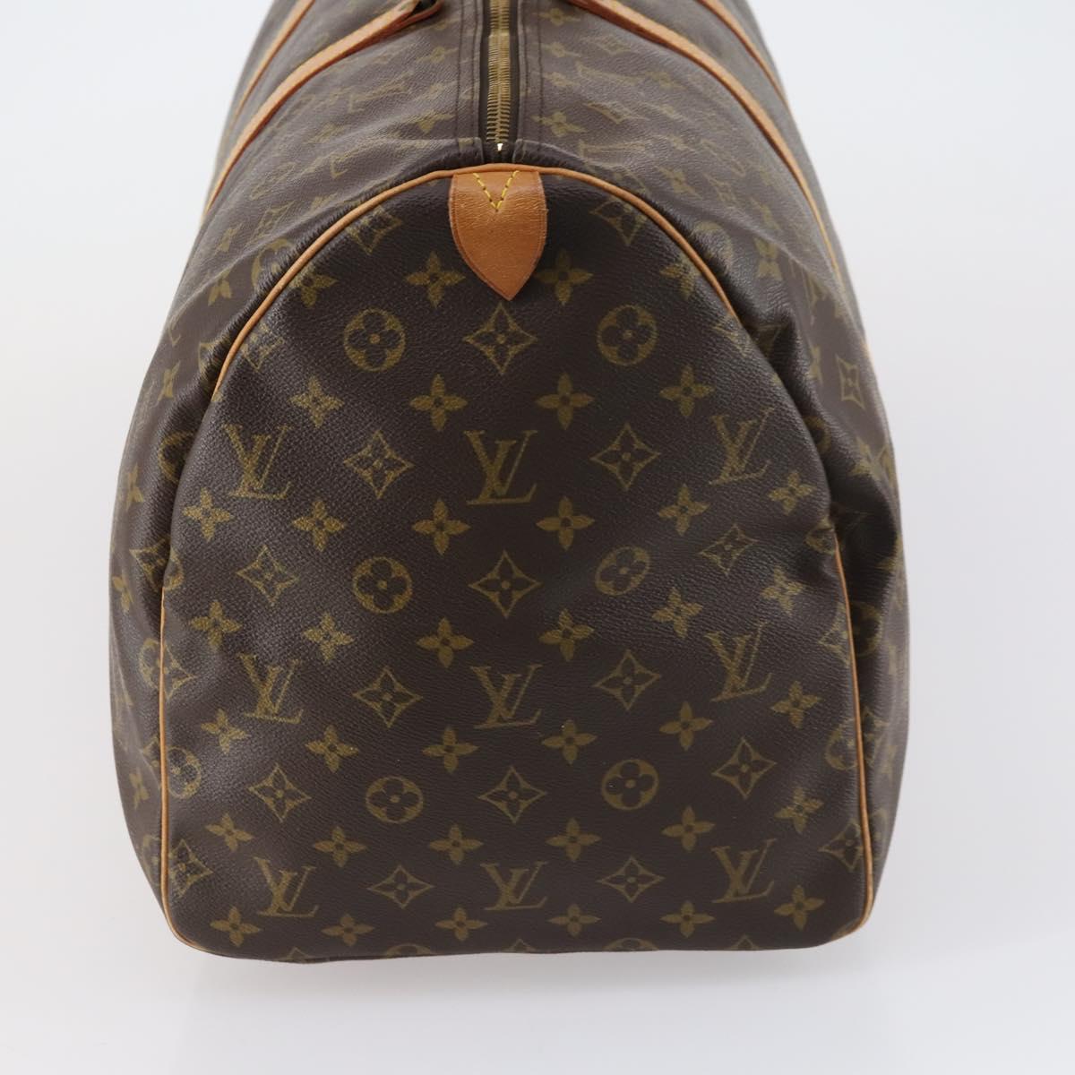 LOUIS VUITTON Monogram Keepall 55 Boston Bag M41424 LV Auth 149370