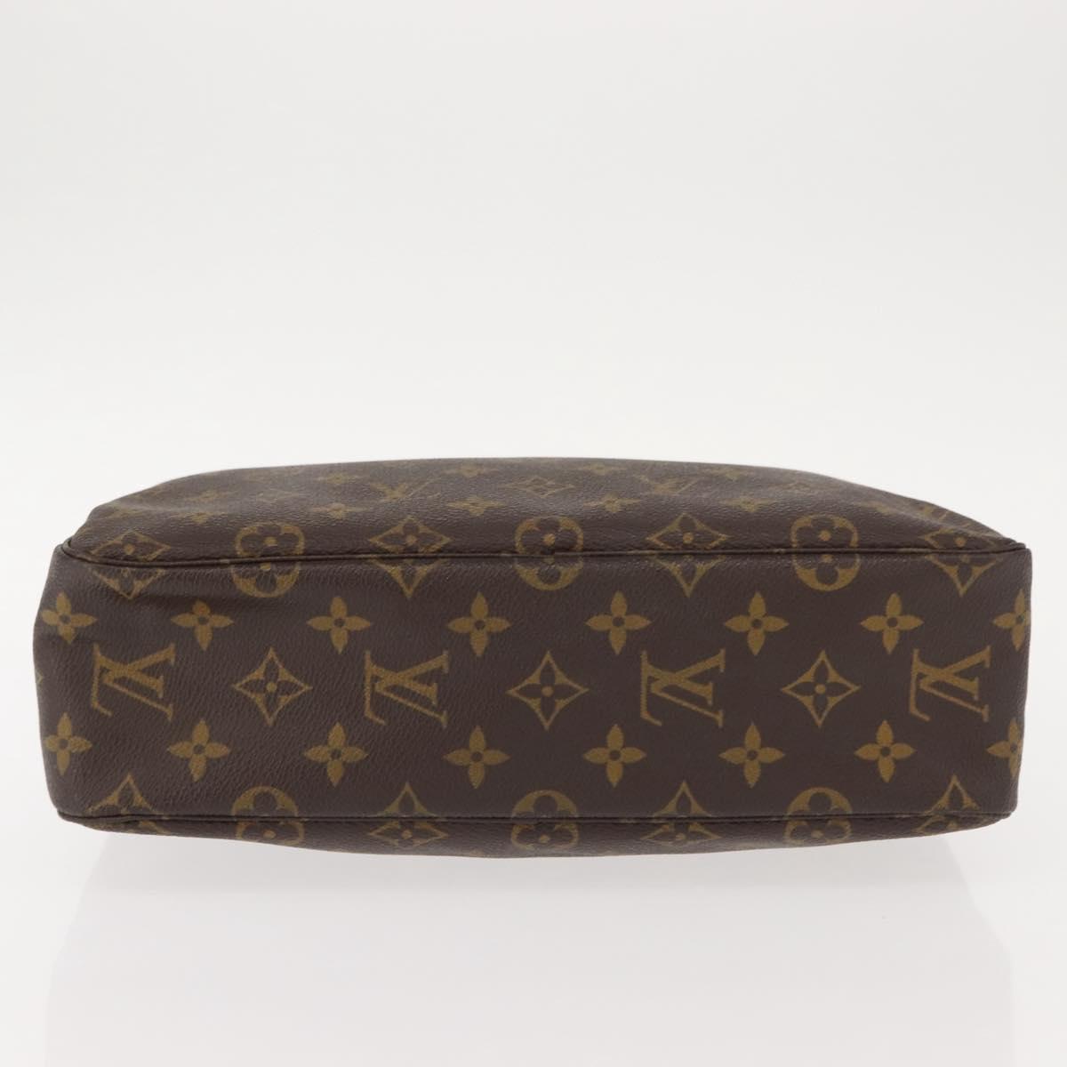 LOUIS VUITTON Monogram Trousse Toilette 28 Clutch Bag M47522 LV Auth 149379