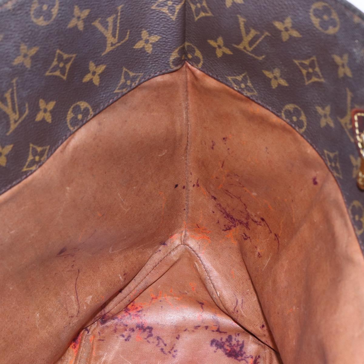 LOUIS VUITTON Monogram Sac Shopping Tote Bag M51108 LV Auth 149387