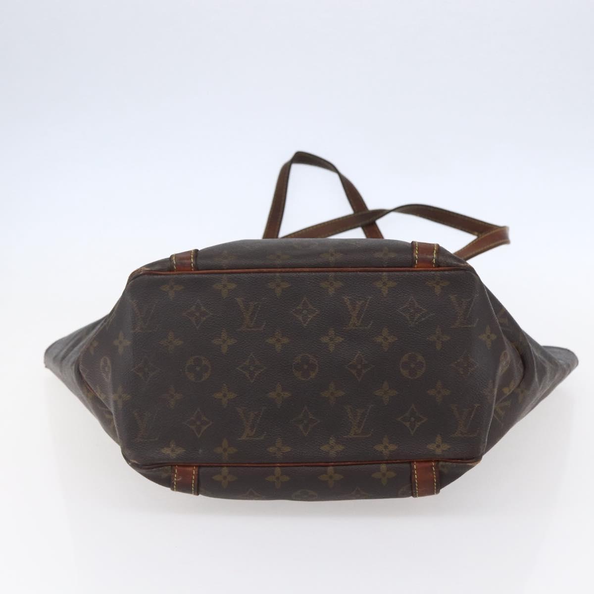 LOUIS VUITTON Monogram Sac Shopping Tote Bag M51108 LV Auth 149387