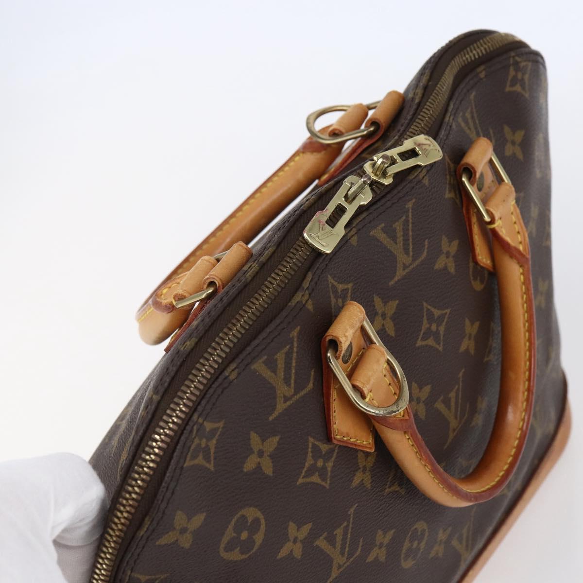 LOUIS VUITTON Monogram Alma Hand Bag M51130 LV Auth 149388