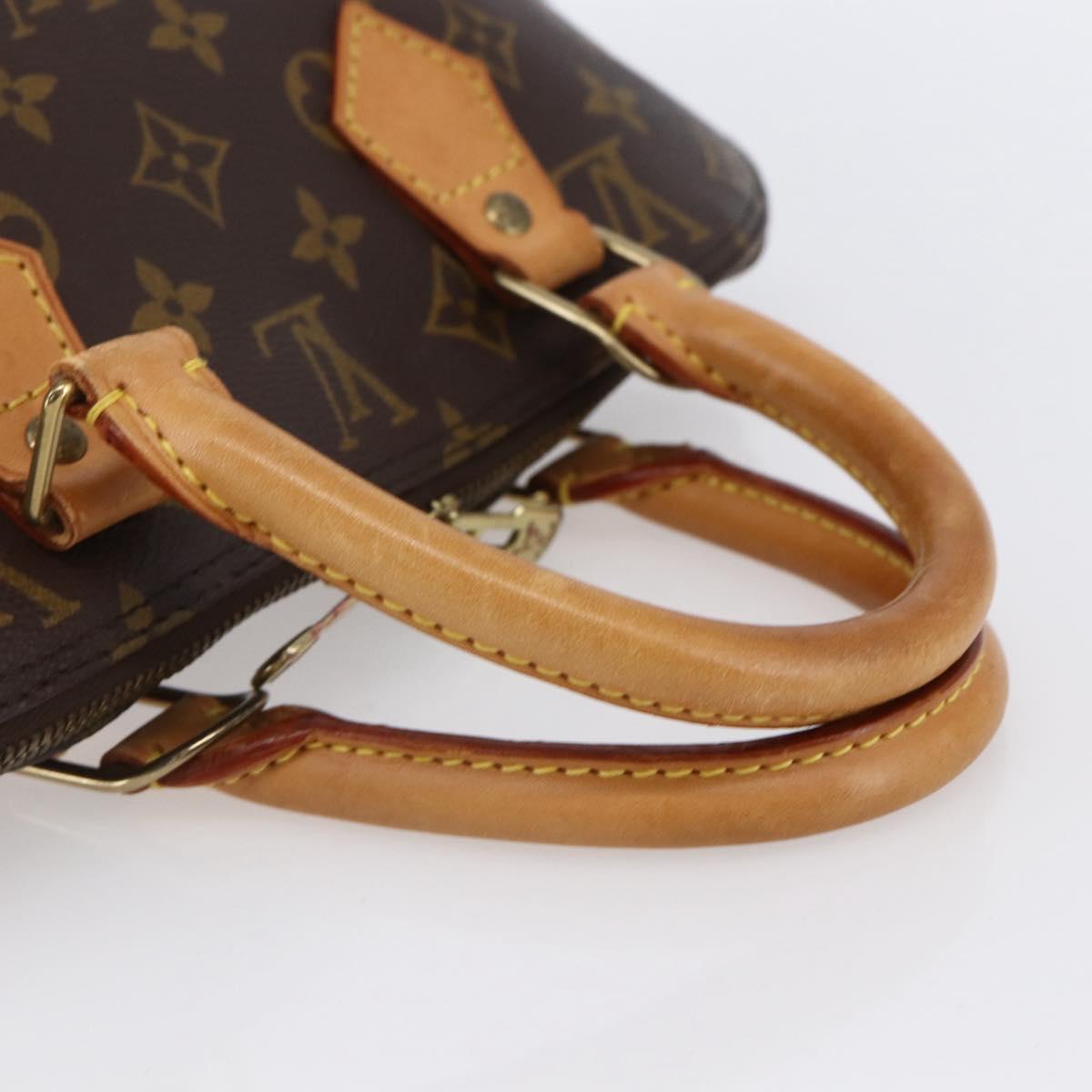 LOUIS VUITTON Monogram Alma Hand Bag M51130 LV Auth 149388