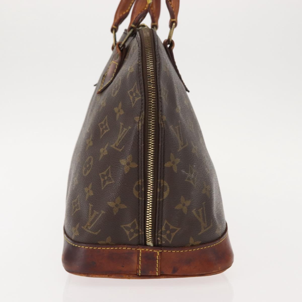 LOUIS VUITTON Monogram Alma Hand Bag M51130 LV Auth 149389