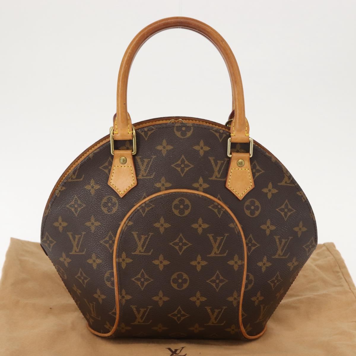 LOUIS VUITTON Monogram Ellipse PM Hand Bag M51127 LV Auth 149393