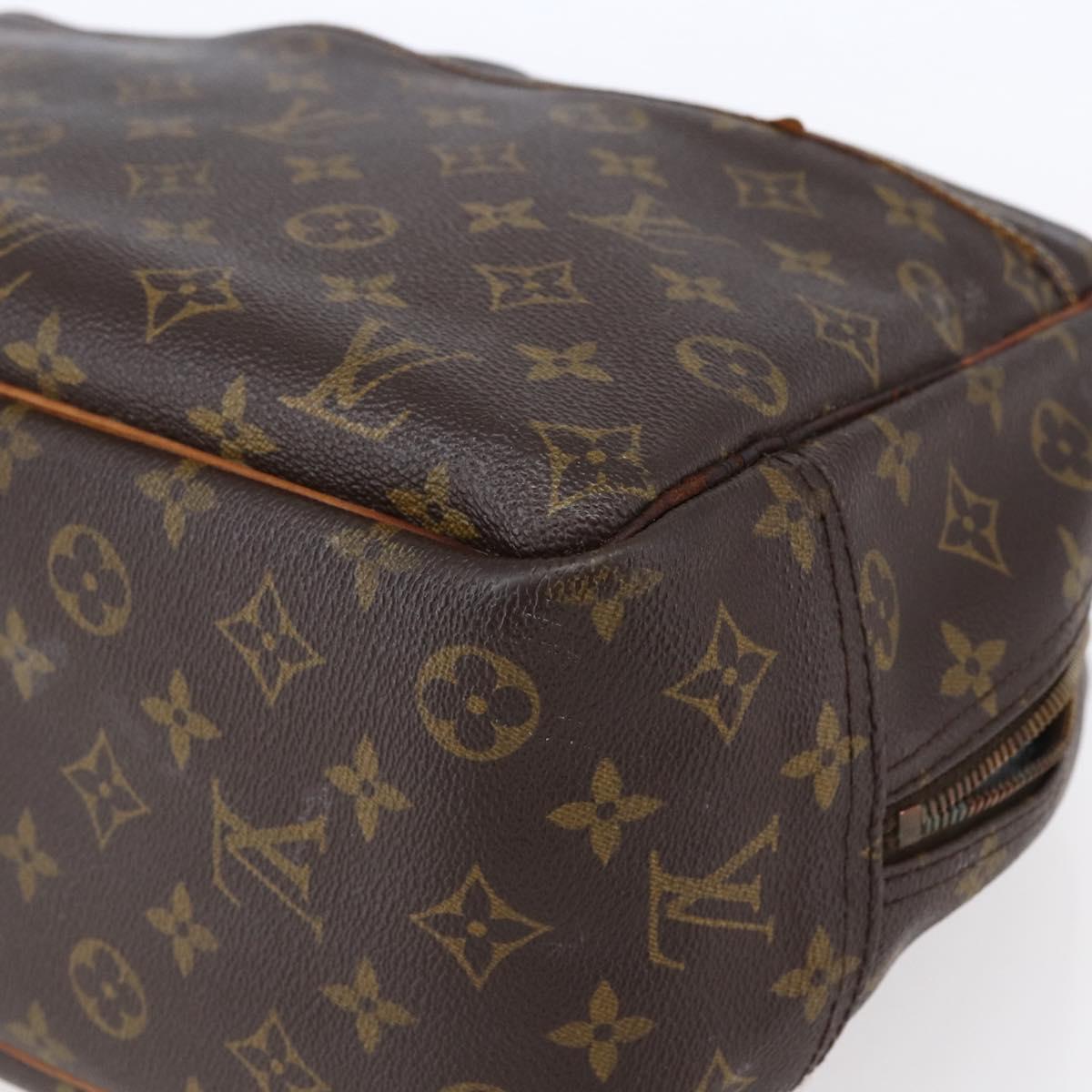 LOUIS VUITTON Monogram Deauville Hand Bag M47270 LV Auth 149395