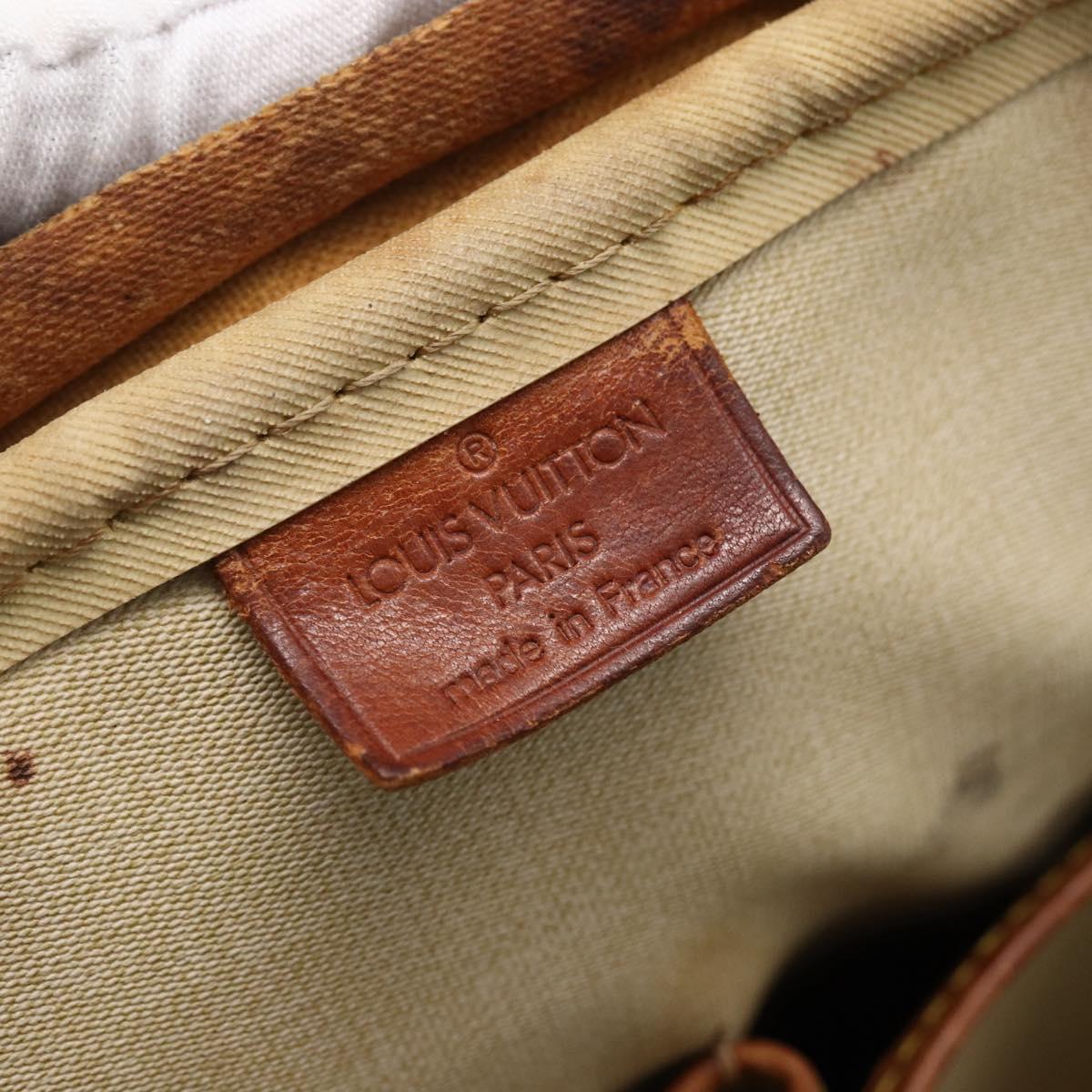 LOUIS VUITTON Monogram Deauville Hand Bag M47270 LV Auth 149395