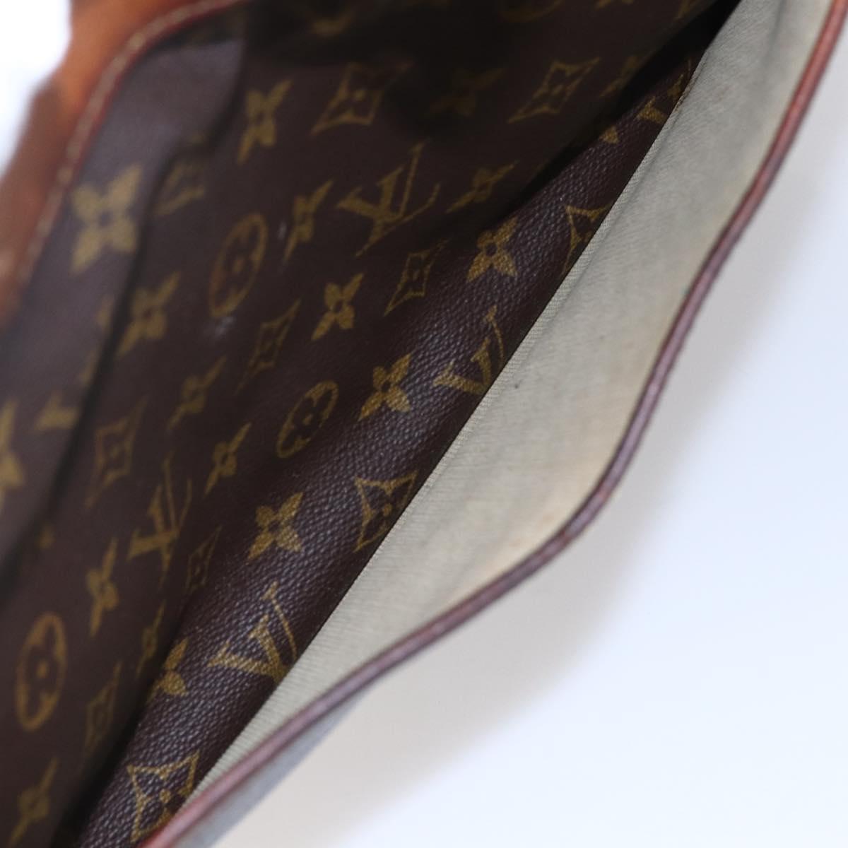 LOUIS VUITTON Monogram Deauville Hand Bag M47270 LV Auth 149395