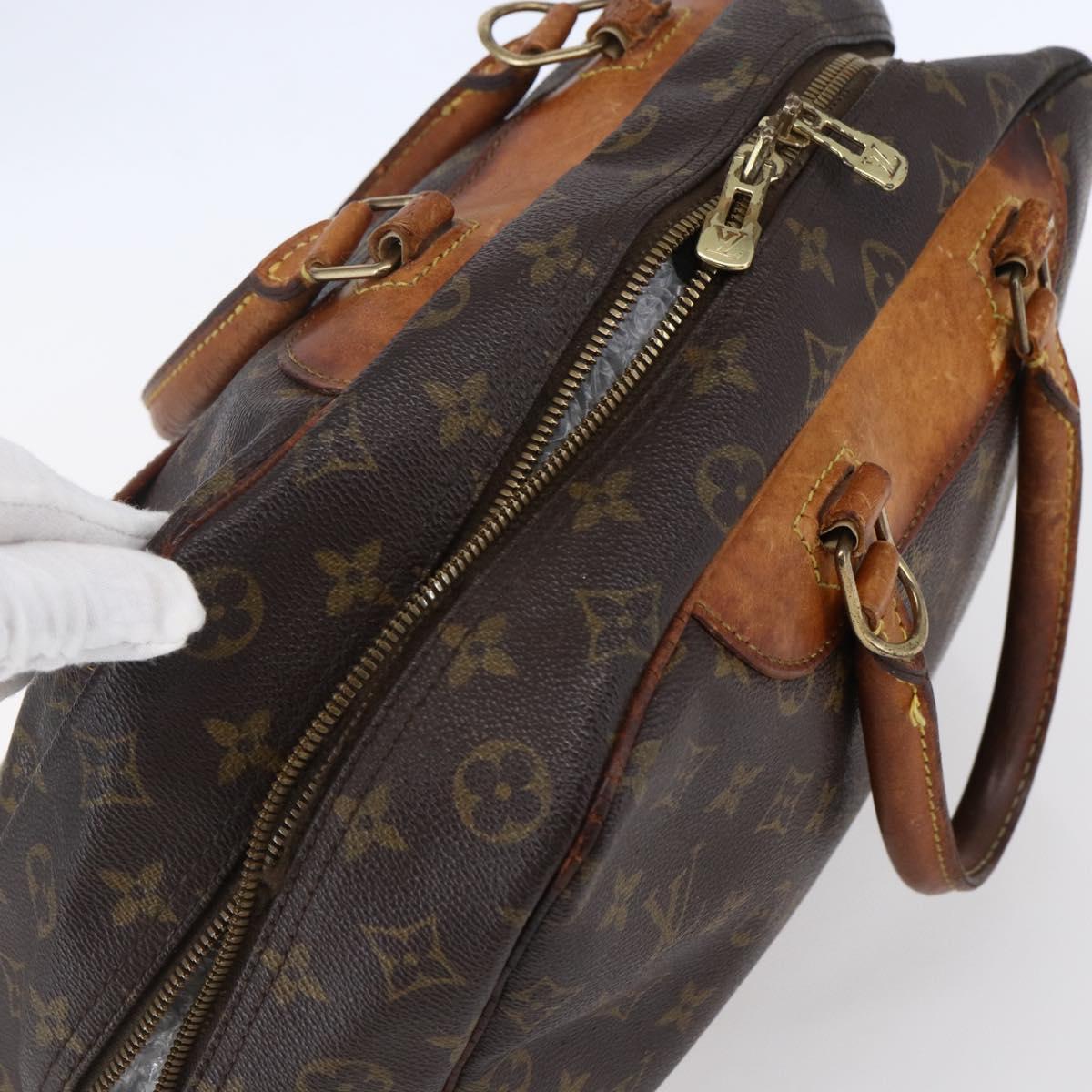 LOUIS VUITTON Monogram Deauville Hand Bag M47270 LV Auth 149395