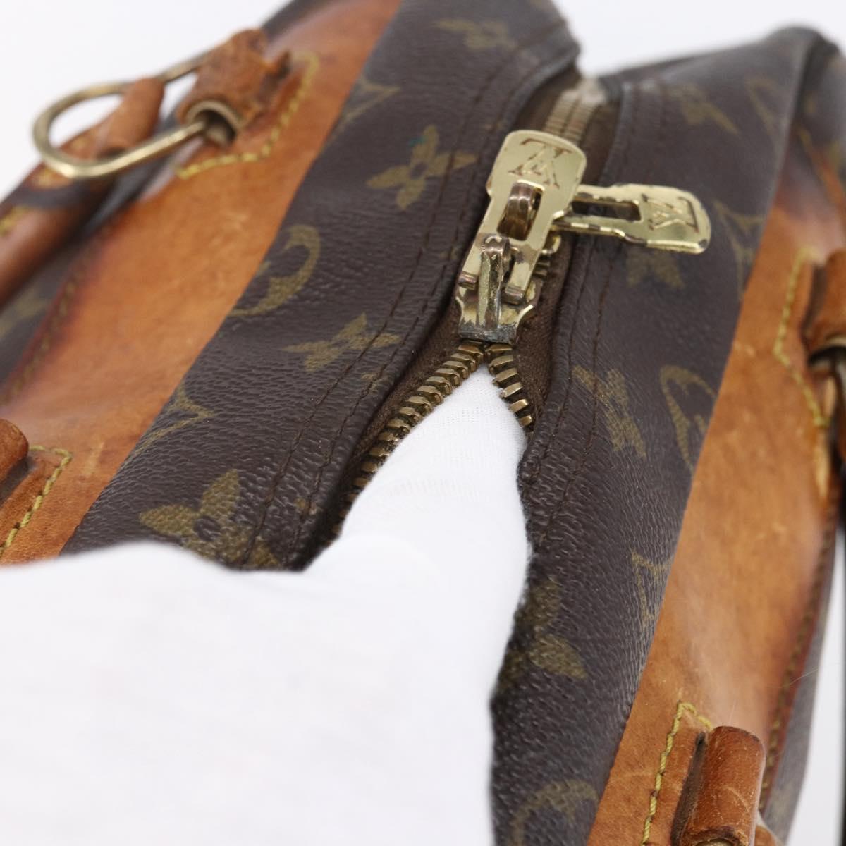 LOUIS VUITTON Monogram Deauville Hand Bag M47270 LV Auth 149395