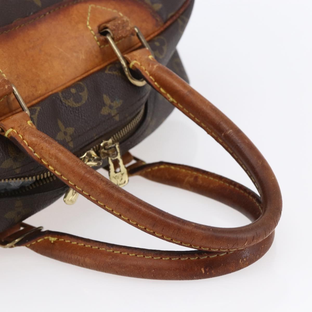 LOUIS VUITTON Monogram Deauville Hand Bag M47270 LV Auth 149395