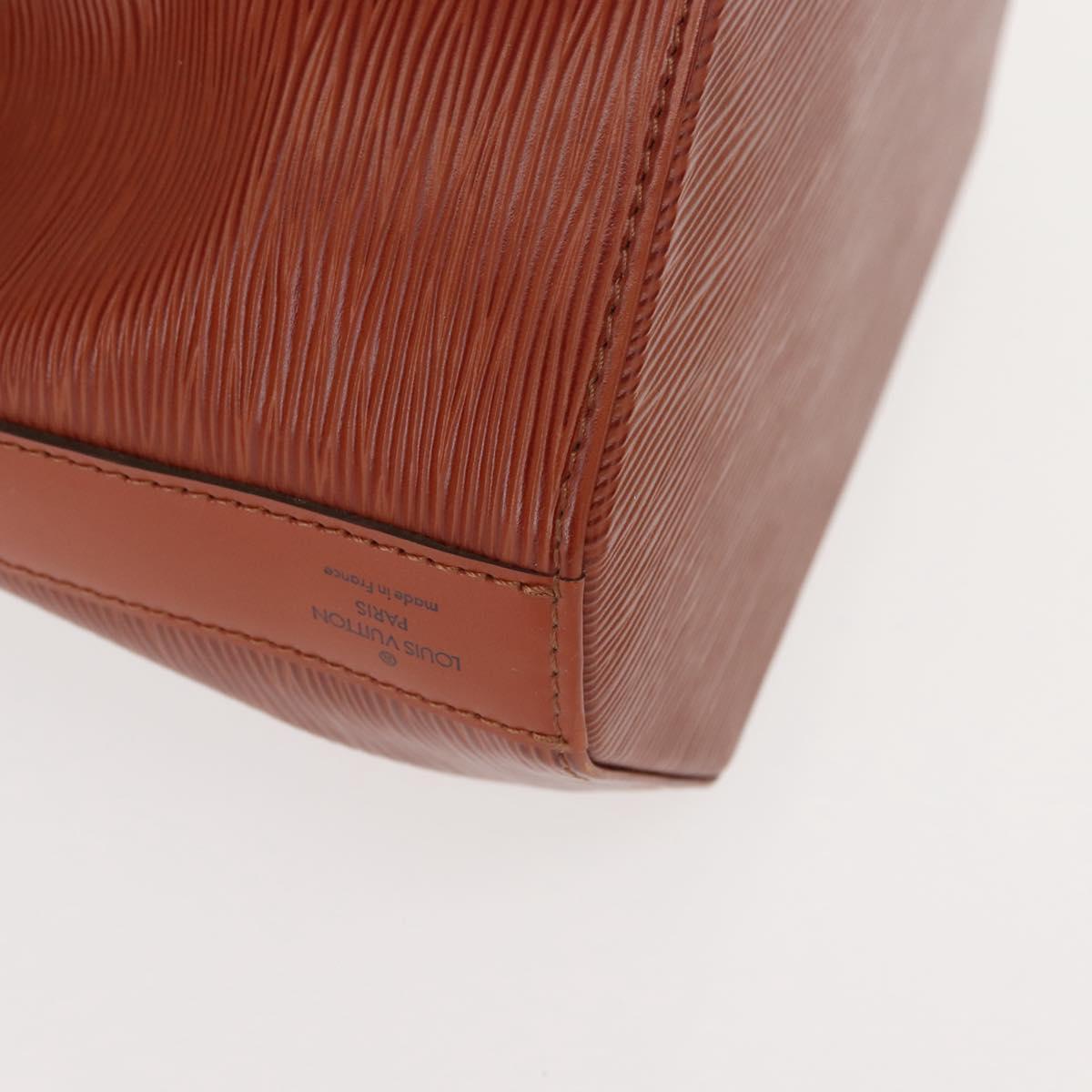 LOUIS VUITTON Epi Sac Depaule GM Shoulder Bag Brown M80193 LV Auth 149397