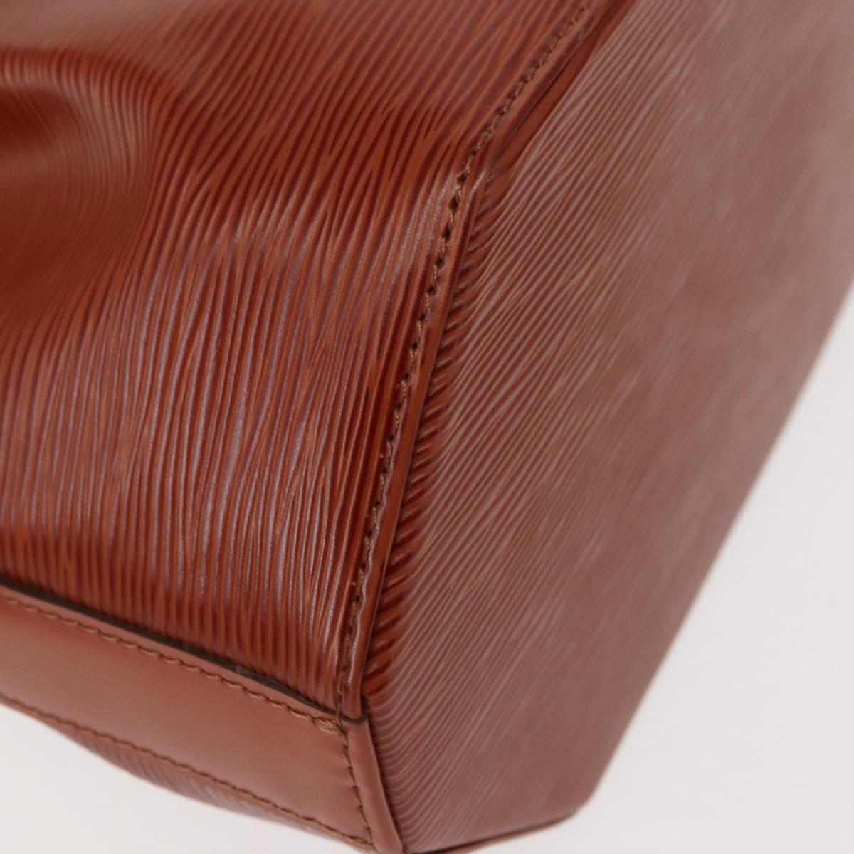 LOUIS VUITTON Epi Sac Depaule GM Shoulder Bag Brown M80193 LV Auth 149397