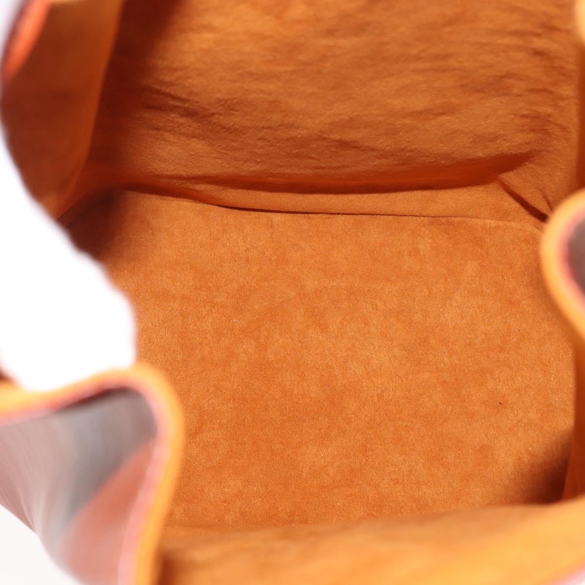 LOUIS VUITTON Epi Sac Depaule GM Shoulder Bag Brown M80193 LV Auth 149397