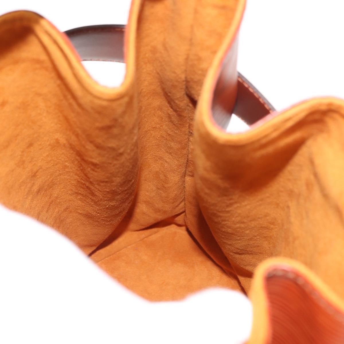 LOUIS VUITTON Epi Sac Depaule GM Shoulder Bag Brown M80193 LV Auth 149397