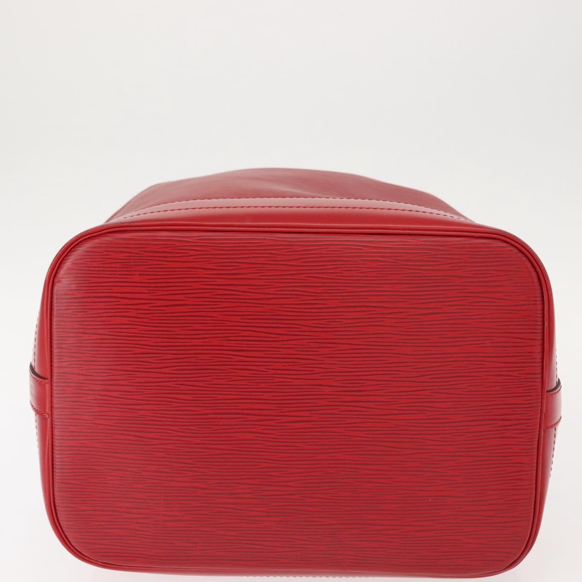 LOUIS VUITTON Epi Noe Shoulder Bag Red M44007 LV Auth 149398