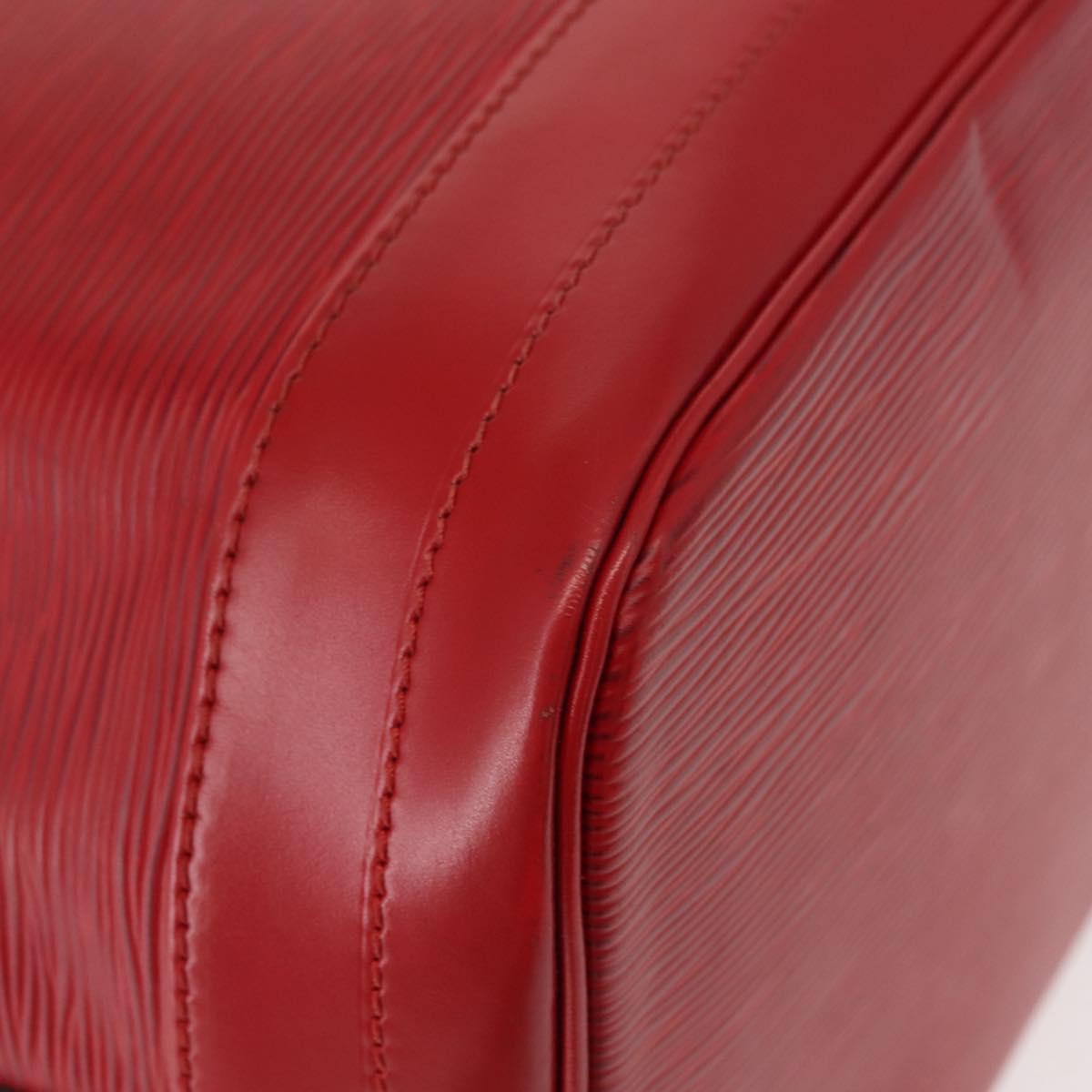 LOUIS VUITTON Epi Noe Shoulder Bag Red M44007 LV Auth 149398